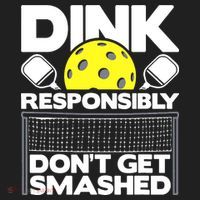 Dink Responsibly Don't Get Smashed Pickleball Beanie thumb 2