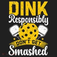 Dink Responsibly Don't Get Smashed Pickleball Beanie thumb 2