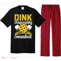 Dink Responsibly Don't Get Smashed Pickleball Pajama Set thumb 0