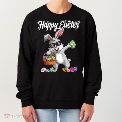 Dabbing Rabbit Easter Day Eggs Dab Boys Girls Kid Gift Bunny Gift Women's Sweatshirt