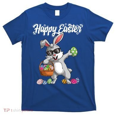 Dabbing Rabbit Easter Day Eggs Dab Boys Girls Kid Gift Bunny Gift T-Shirt