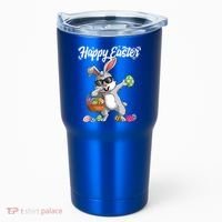 Dabbing Rabbit Easter Day Eggs Dab Boys Girls Kid Gift Bunny Gift Tumbler thumb 0