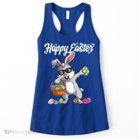 Dabbing Rabbit Easter Day Eggs Dab Boys Girls Kid Gift Bunny Gift Women's Tank Top thumb 0