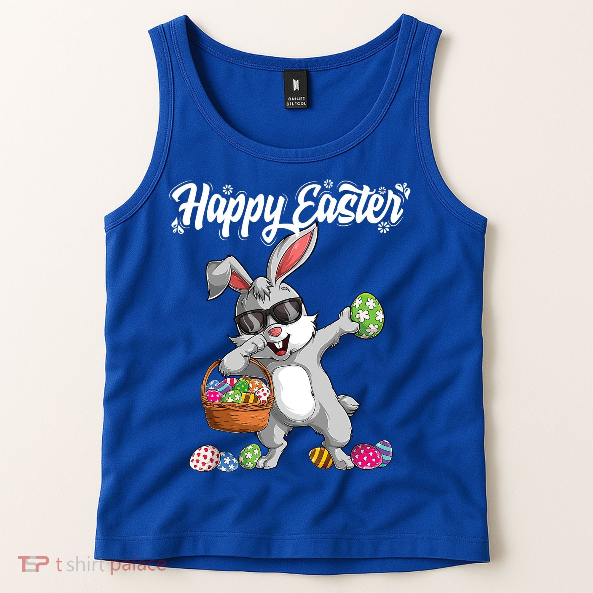 Dabbing Rabbit Easter Day Eggs Dab Boys Girls Kid Gift Bunny Gift Tank Top