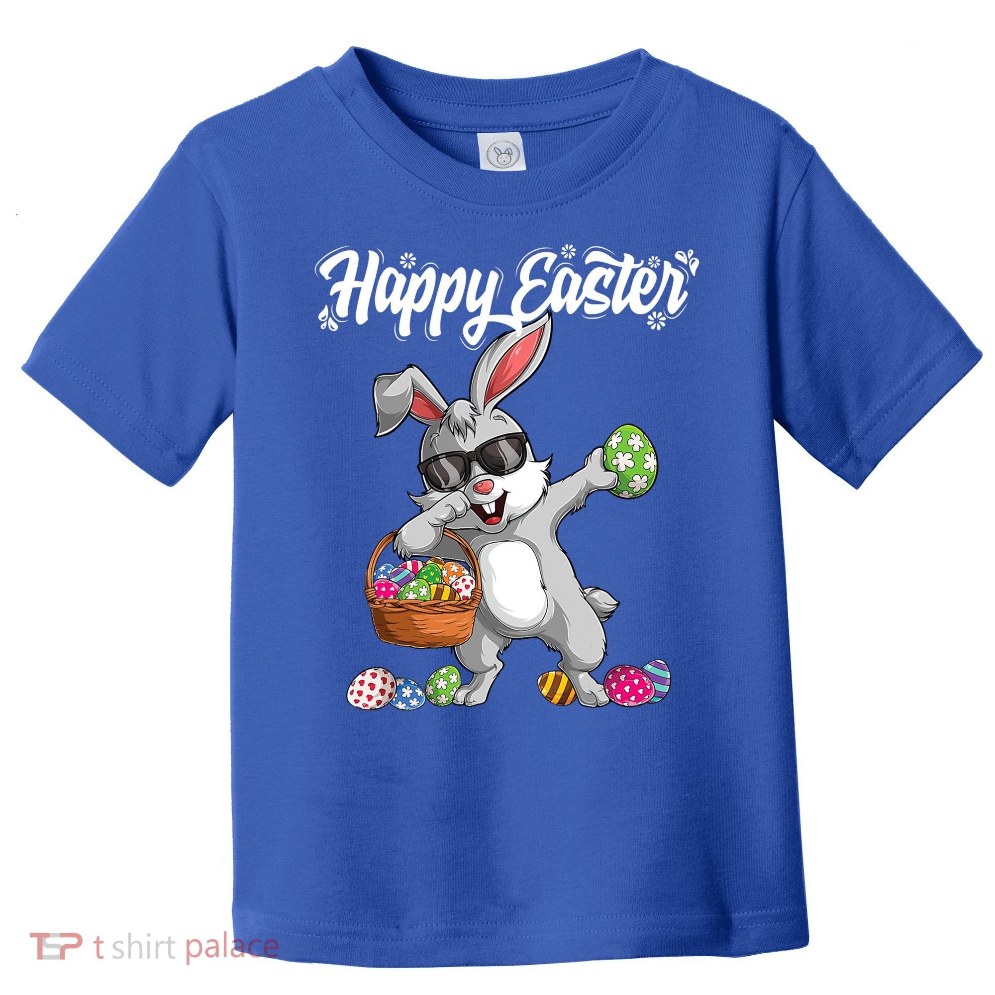 Dabbing Rabbit Easter Day Eggs Dab Boys Girls Kid Gift Bunny Gift Toddler T-Shirt