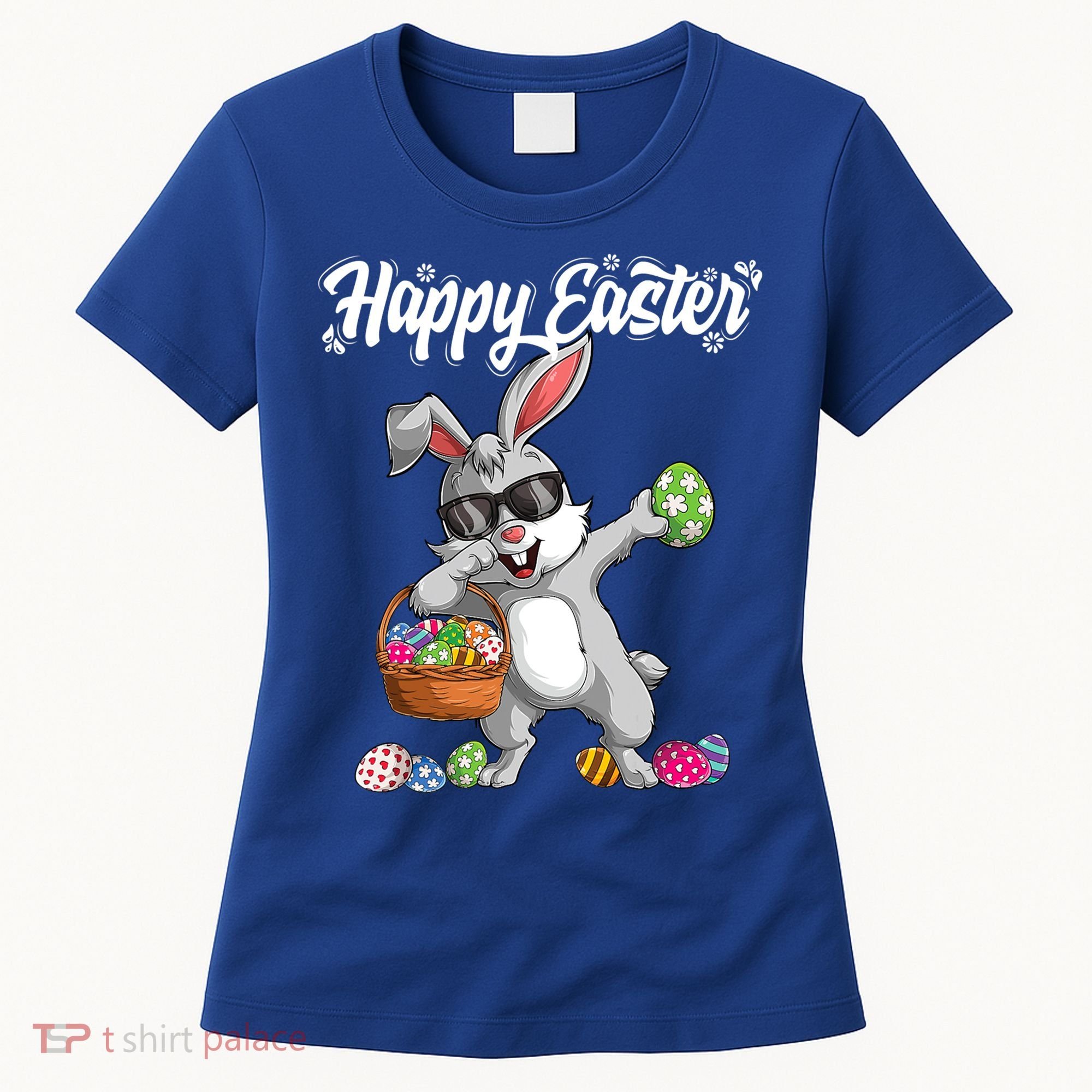 Dabbing Rabbit Easter Day Eggs Dab Boys Girls Kid Gift Bunny Gift Women's T-Shirt
