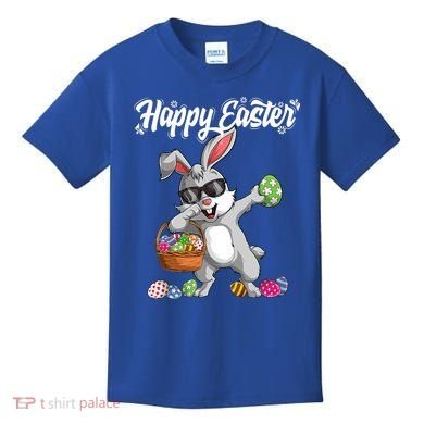 Dabbing Rabbit Easter Day Eggs Dab Boys Girls Kid Gift Bunny Gift Kids T-Shirt