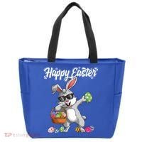 Dabbing Rabbit Easter Day Eggs Dab Boys Girls Kid Gift Bunny Gift Tote Bag thumb 0