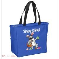 Dabbing Rabbit Easter Day Eggs Dab Boys Girls Kid Gift Bunny Gift Tote Bag thumb 2