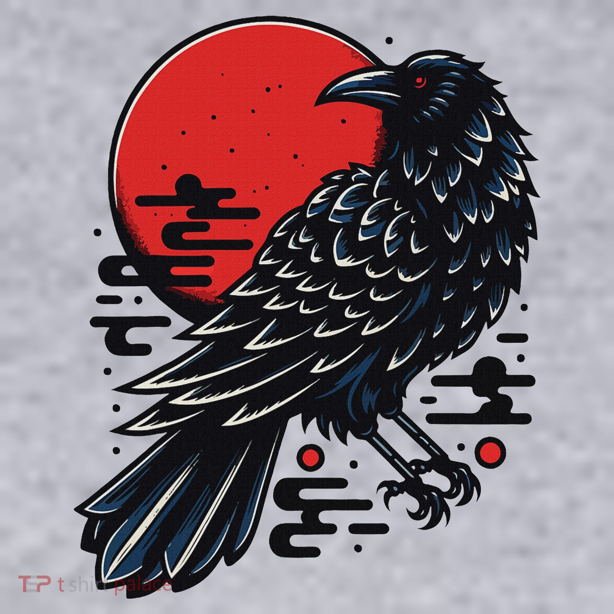 Dark Raven Epic Ninja Fight Anime Women's Sweatshirt