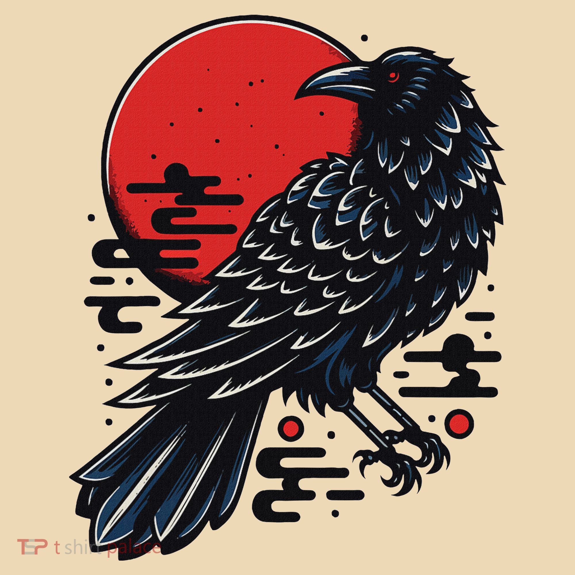 Dark Raven Epic Ninja Fight Anime Tote Bag