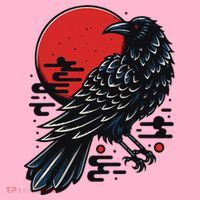 Dark Raven Epic Ninja Fight Anime Hoodie thumb 7