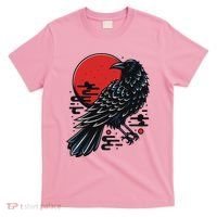 Dark Raven Epic Ninja Fight Anime T-Shirt thumb 0