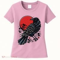 Dark Raven Epic Ninja Fight Anime Women's T-Shirt thumb 0
