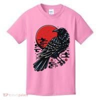Dark Raven Epic Ninja Fight Anime Kids T-Shirt thumb 0