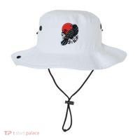 Dark Raven Epic Ninja Fight Anime Bucket Hat thumb 0