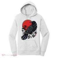 Dark Raven Epic Ninja Fight Anime Women's Hoodie thumb 0