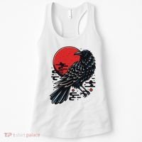 Dark Raven Epic Ninja Fight Anime Women's Tank Top thumb 0