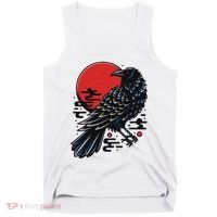 Dark Raven Epic Ninja Fight Anime Tank Top thumb 0