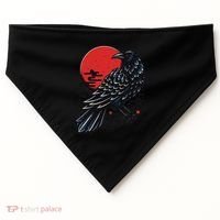 Dark Raven Epic Ninja Fight Anime Cosplay USA-Made Doggie Bandana thumb 0