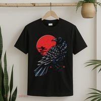 Dark Raven Epic Ninja Fight Anime Cosplay T-Shirt thumb 2