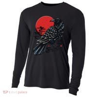 Dark Raven Epic Ninja Fight Anime Cosplay Cooling Performance Long Sleeve Crew thumb 0