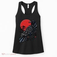 Dark Raven Epic Ninja Fight Anime Cosplay Women's Tank Top thumb 0