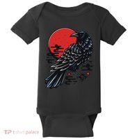 Dark Raven Epic Ninja Fight Anime Cosplay Baby Bodysuit thumb 0