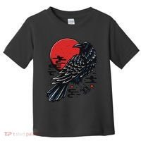 Dark Raven Epic Ninja Fight Anime Cosplay Toddler T-Shirt thumb 0