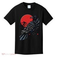 Dark Raven Epic Ninja Fight Anime Cosplay Kids T-Shirt thumb 0