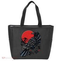 Dark Raven Epic Ninja Fight Anime Cosplay Tote Bag thumb 0