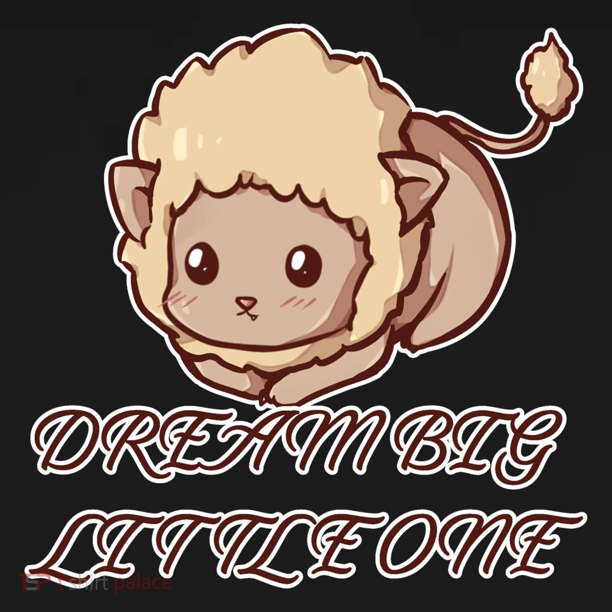 Dream Big Little Lion Doggie Tank