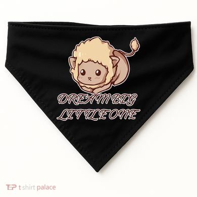 Dream Big Little Lion USA-Made Doggie Bandana