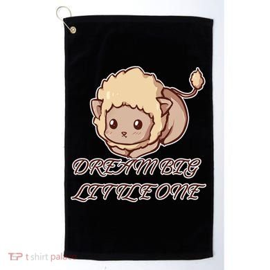 Dream Big Little Lion Golf Towel