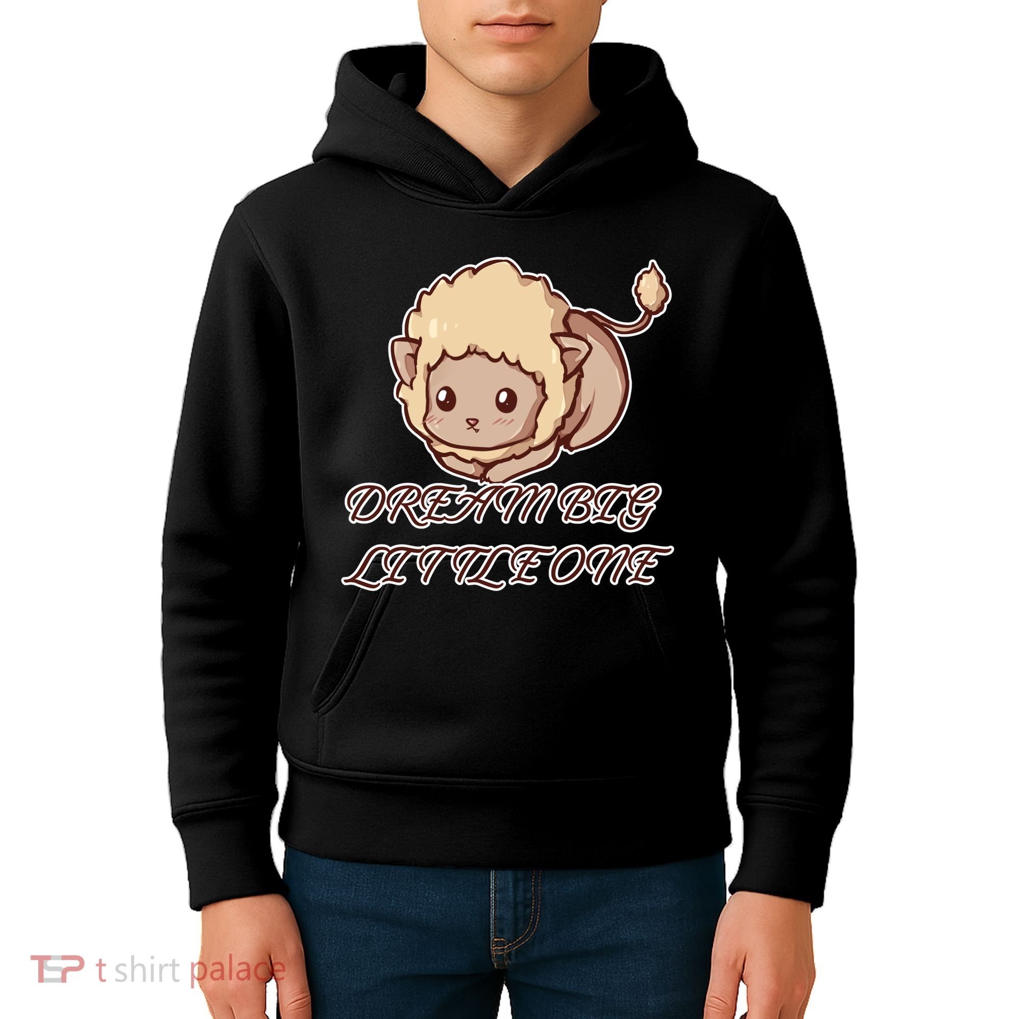 Dream Big Little Lion Kids Hoodie