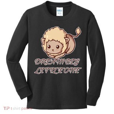 Dream Big Little Lion Kids Long Sleeve Shirt