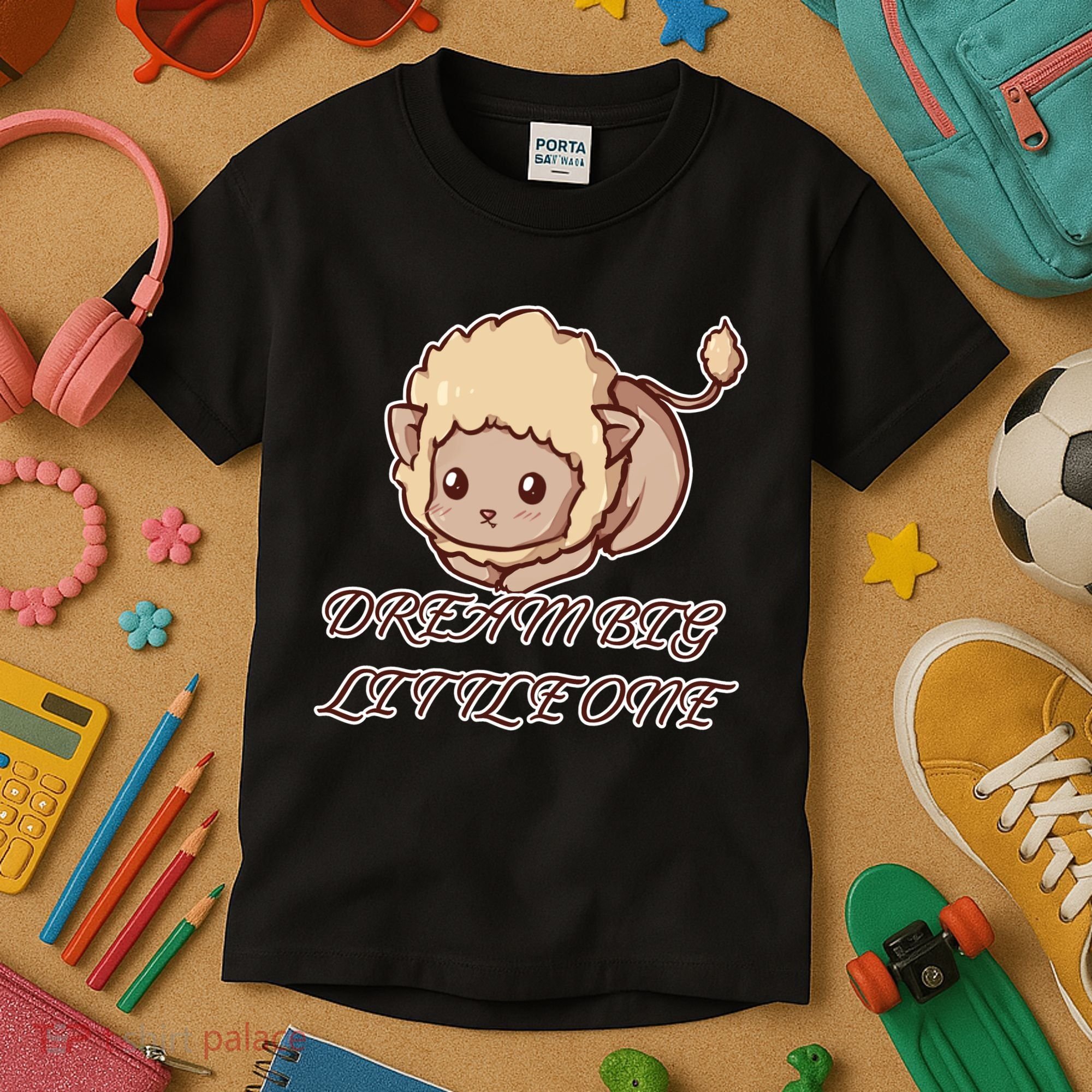 Dream Big Little Lion Kids T-Shirt