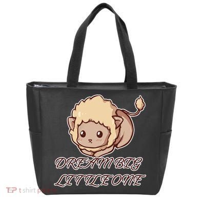 Dream Big Little Lion Tote Bag