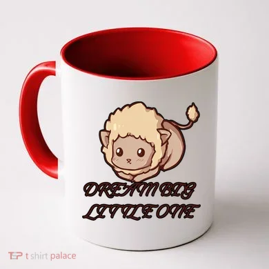 Dream Big Little Lion Coffee Mug