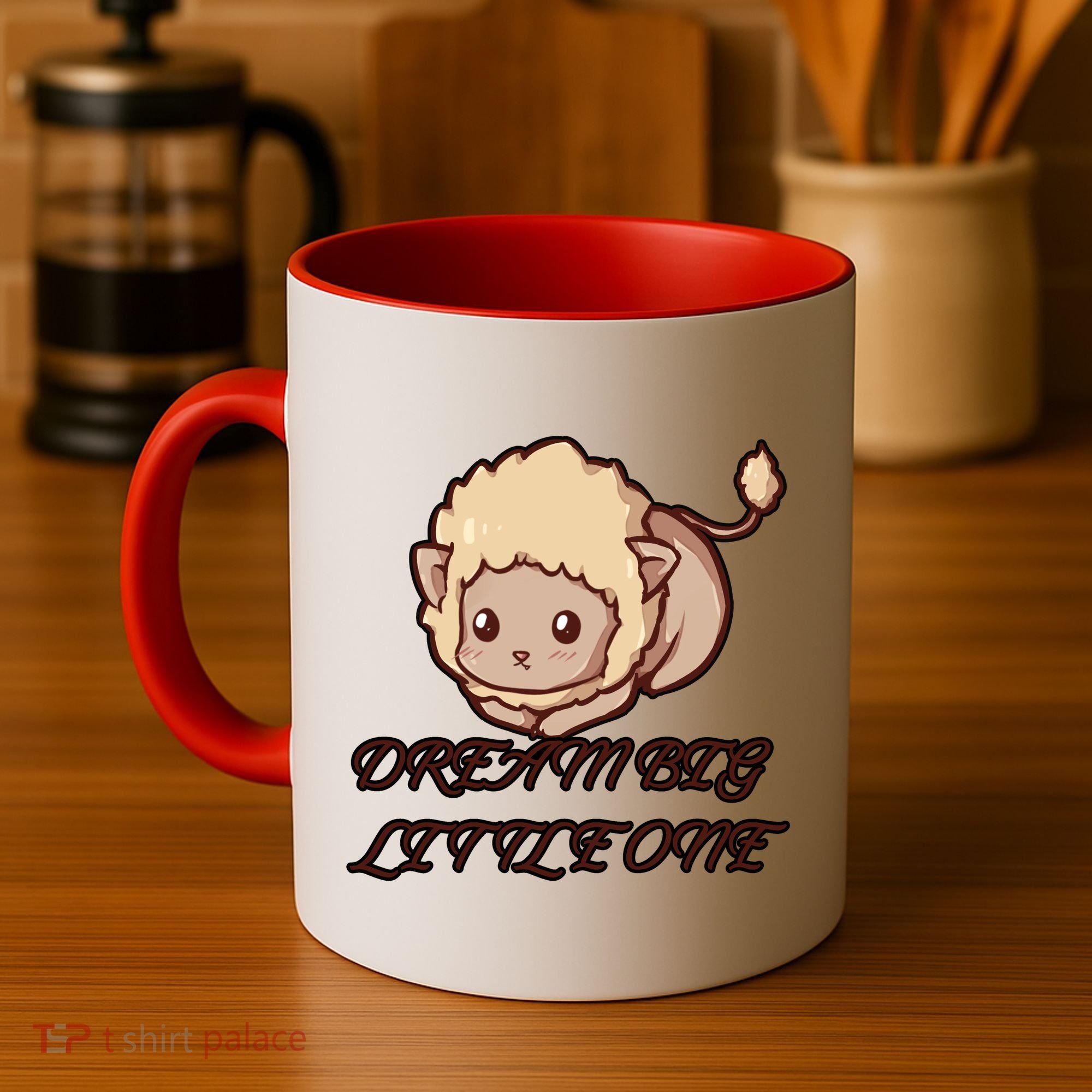 Dream Big Little Lion Coffee Mug