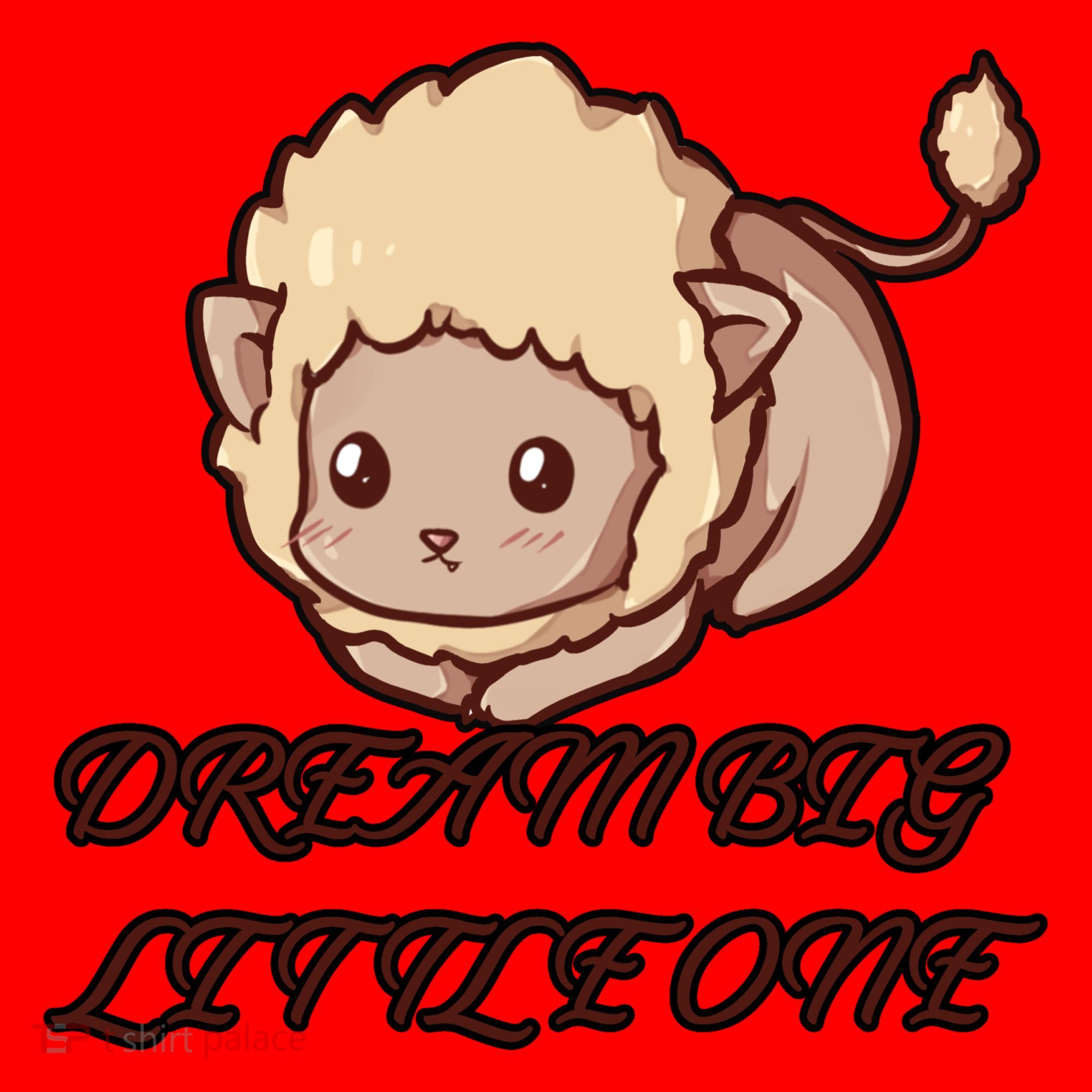Dream Big Little Lion Santa Hat