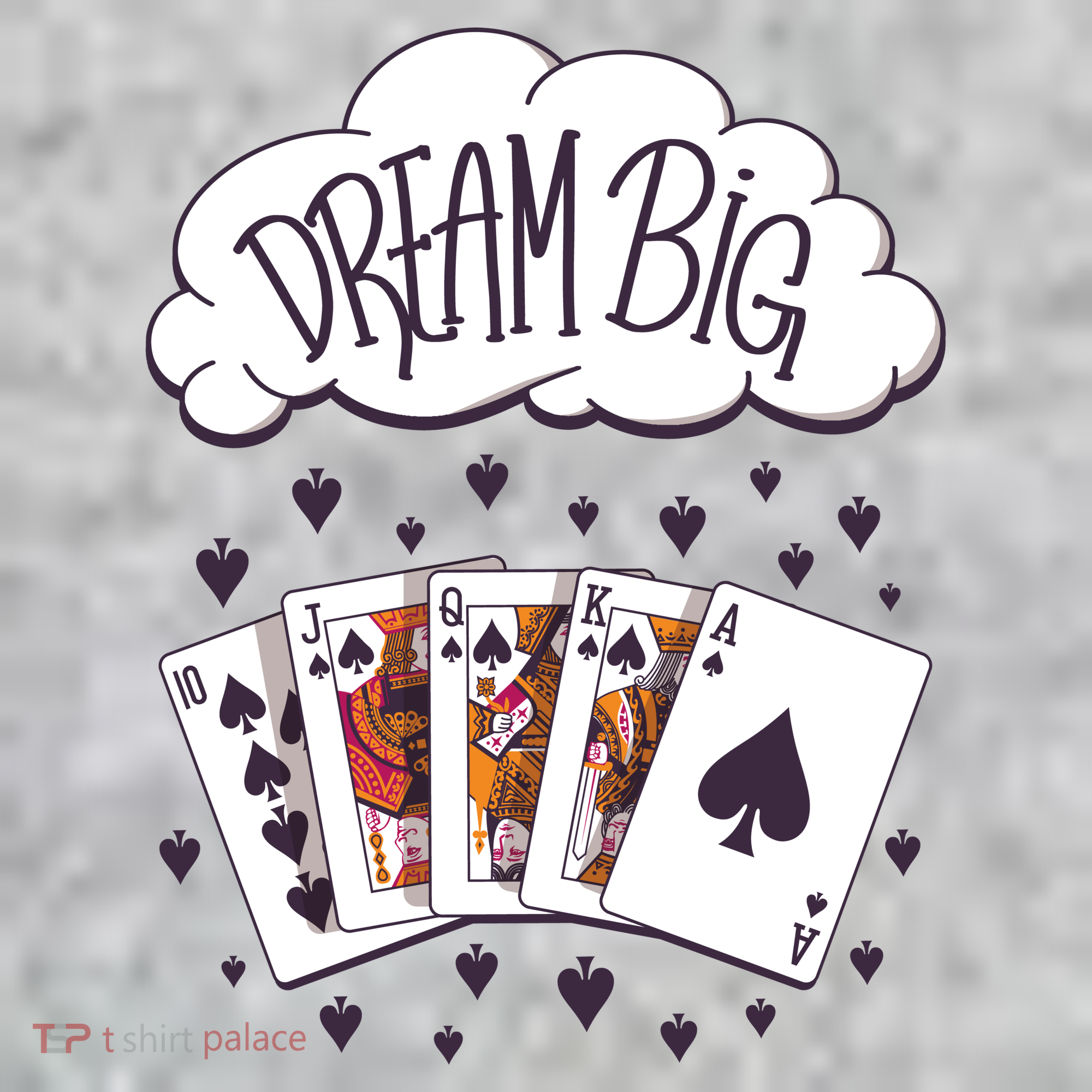 Dream Big Poker Hand Kids Hoodie