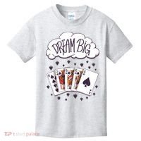 Dream Big Poker Hand Kids T-Shirt thumb 0
