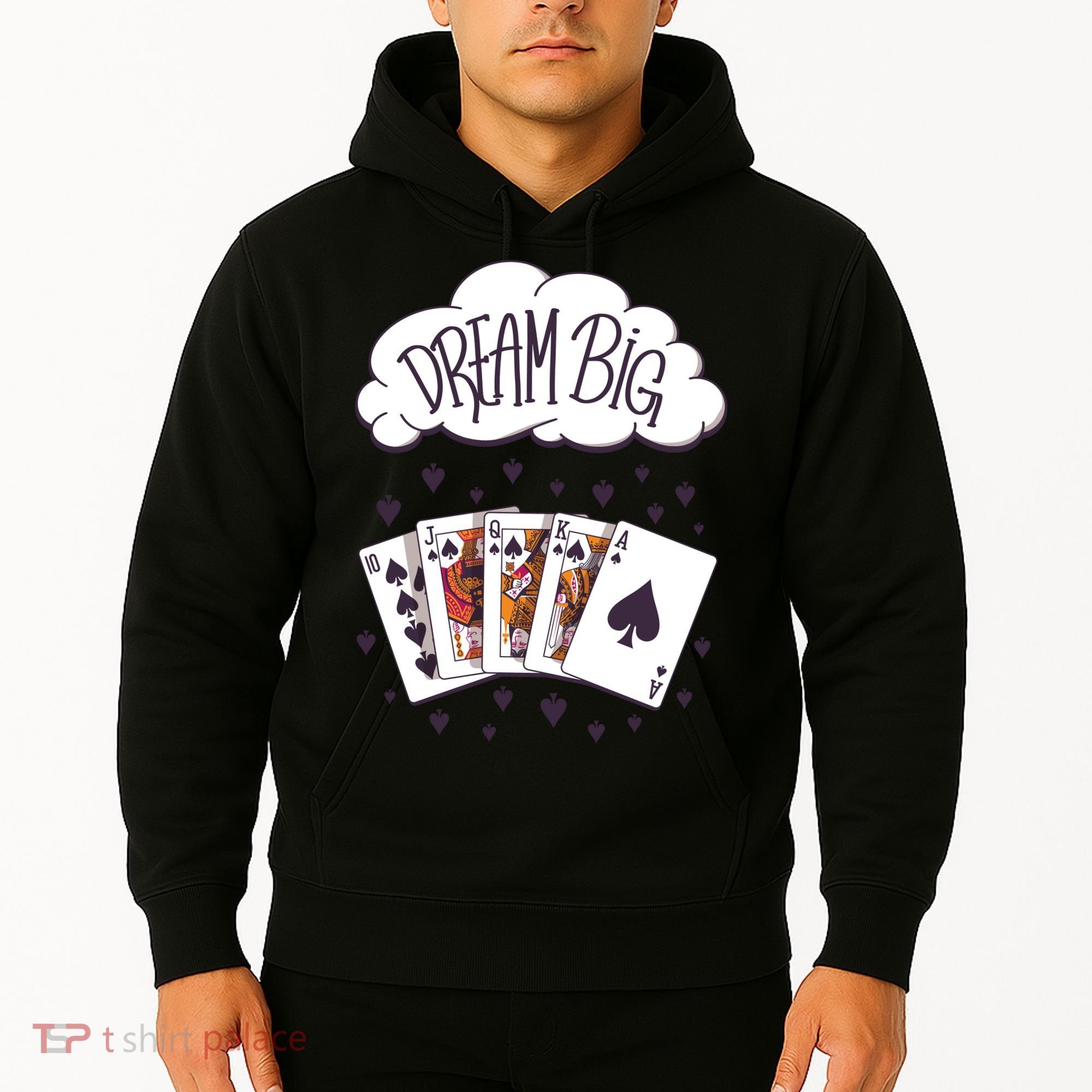 Dream Big Poker Hand Hoodie