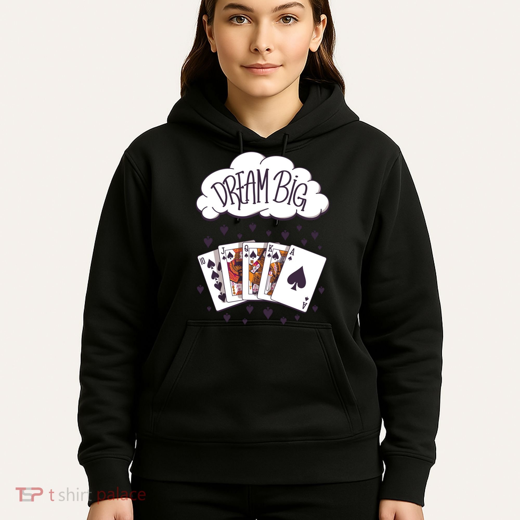 Dream Big Poker Hand Hoodie