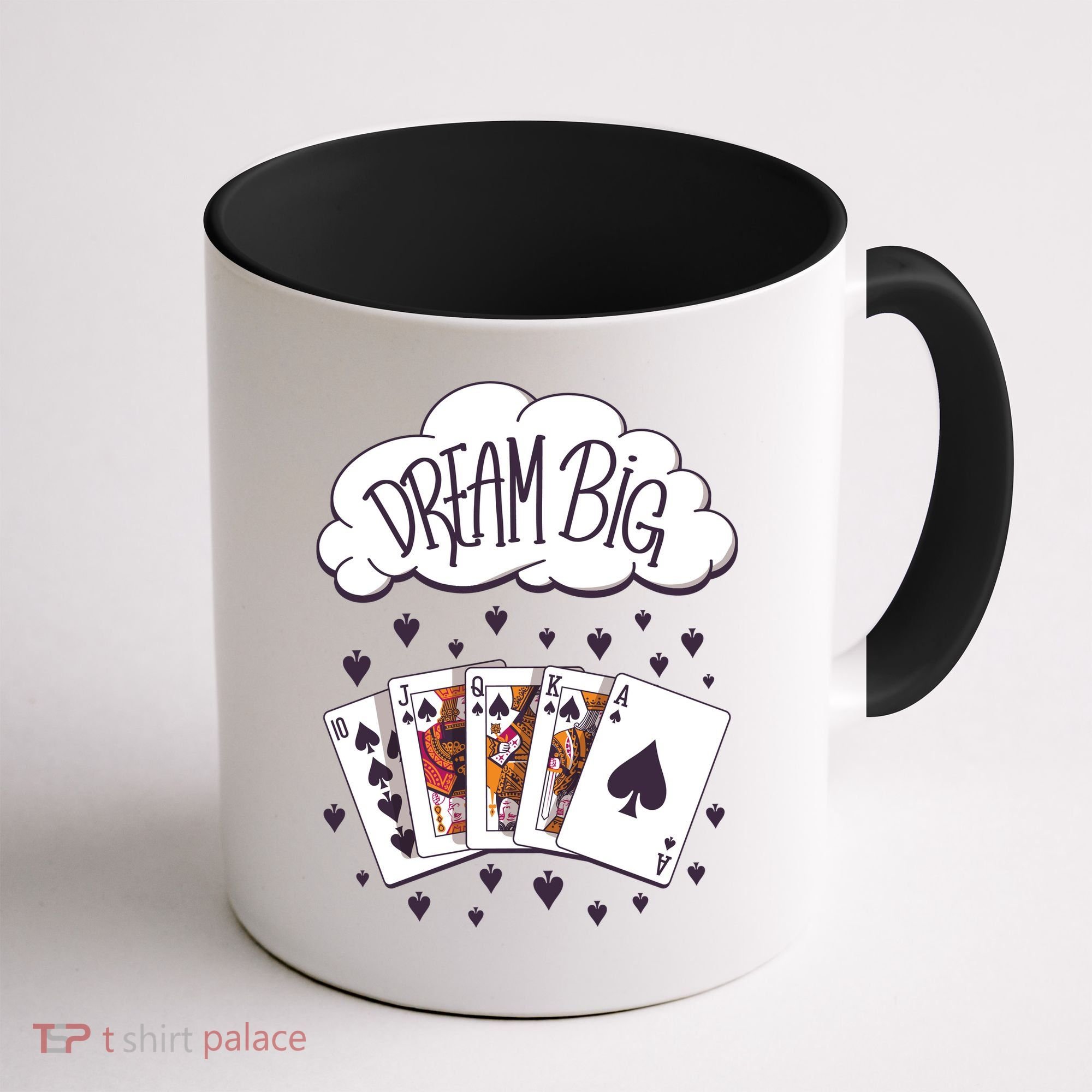 Dream Big Poker Hand Coffee Mug