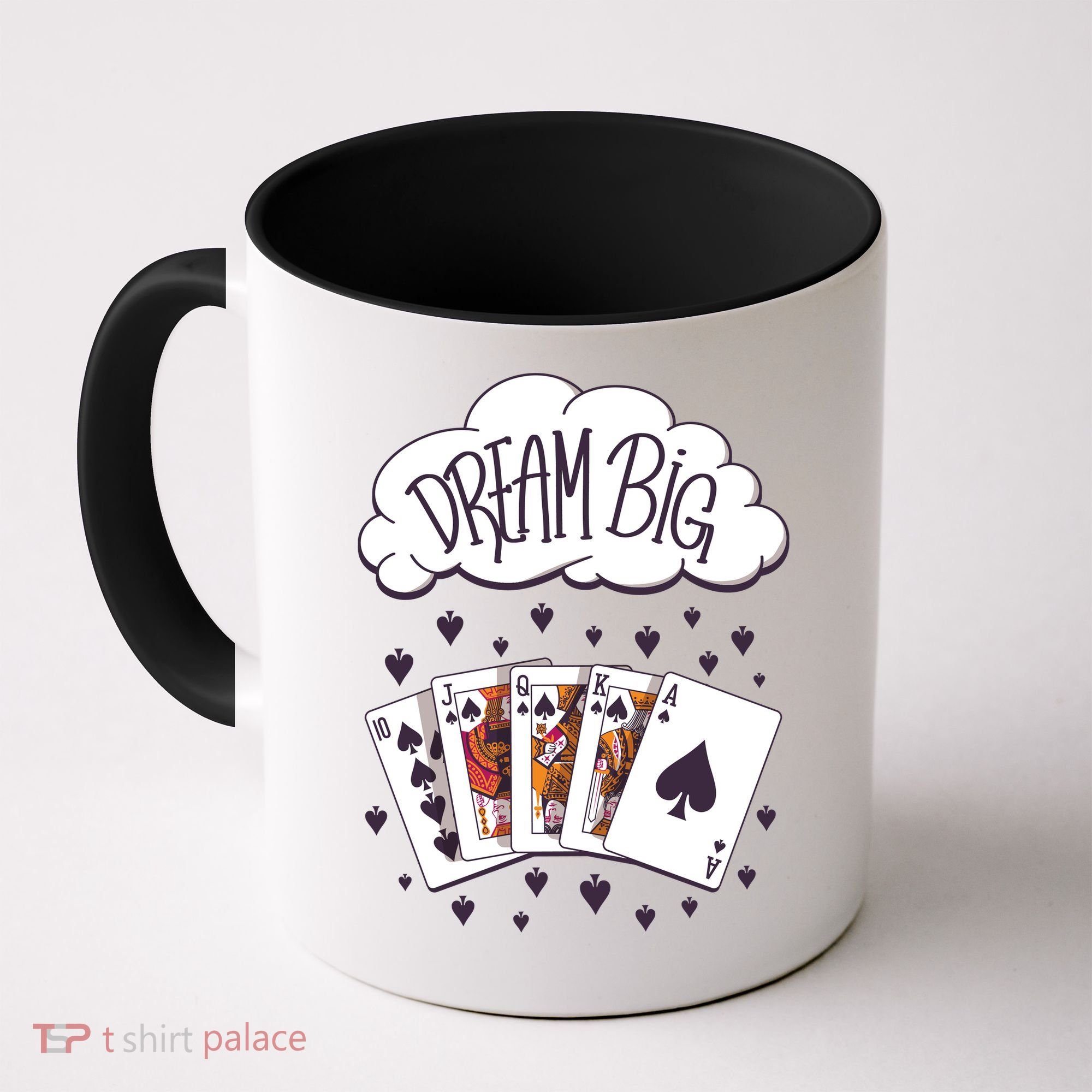 Dream Big Poker Hand Coffee Mug