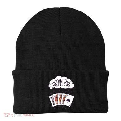 Dream Big Poker Hand Beanie