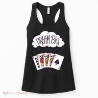 Dream Big Poker Hand Women's Tank Top thumb 0