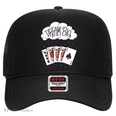 Dream Big Poker Hand Hat